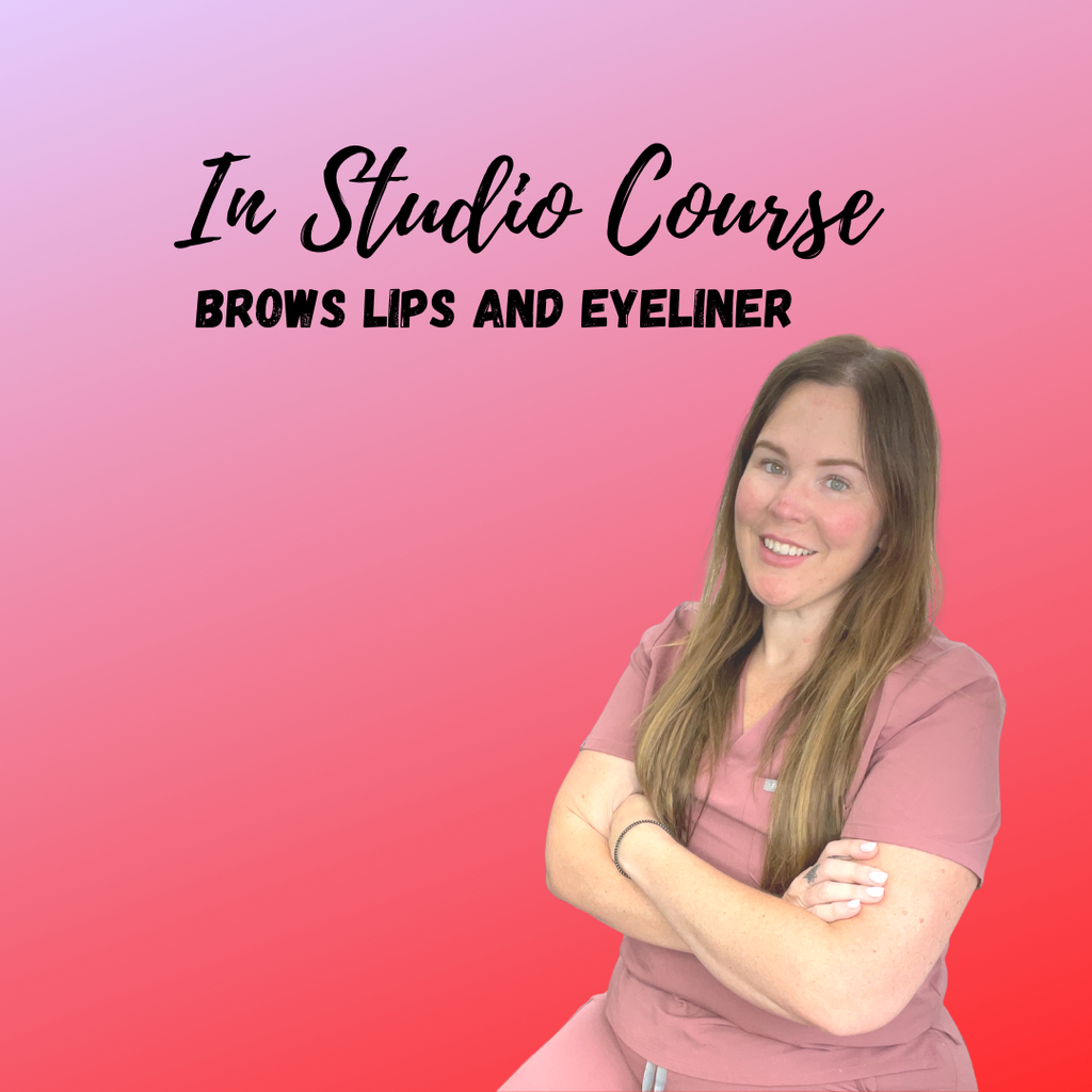 In Studio Full Face Makeup Tattoo Technique (brows, lips & eyeliner)